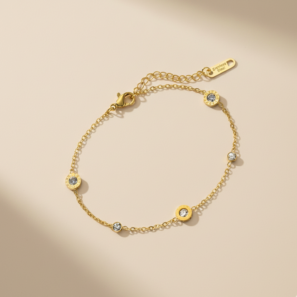 The Dainty Sparkle Chain Bracelet