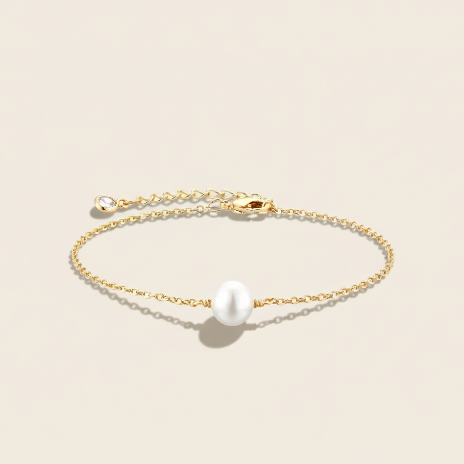 The Coastal Drip Pearl Bracelet