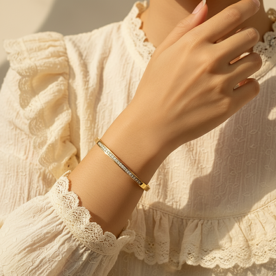 The Modern Sparkle Cuff