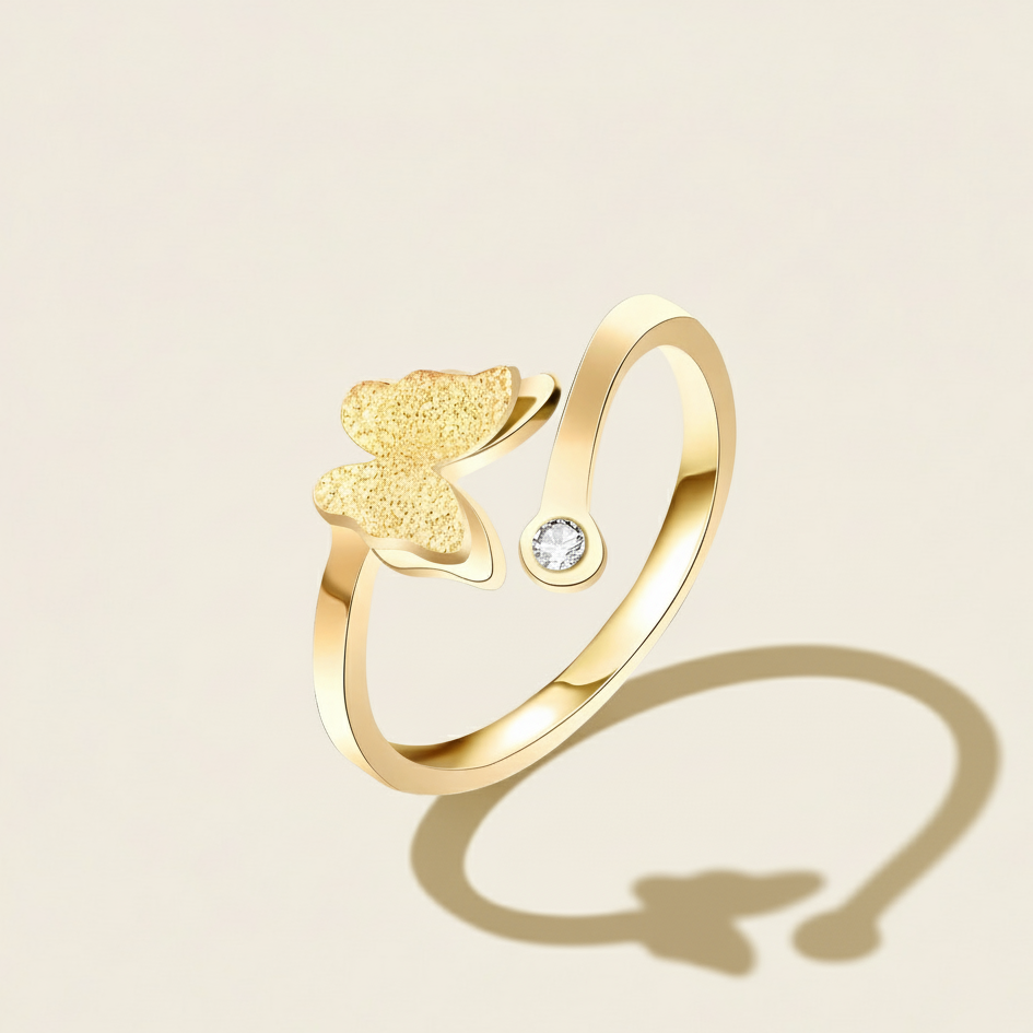 The Butterfly Kiss Ring