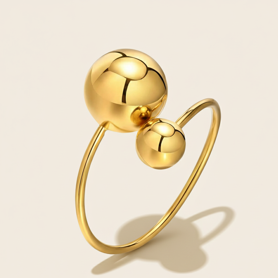 The Orb Elegance Open Ring