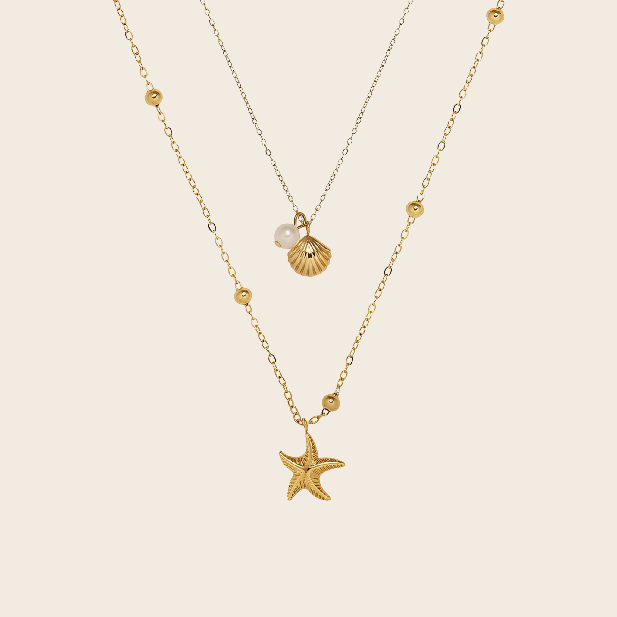 The Coastal Layers Necklace Set